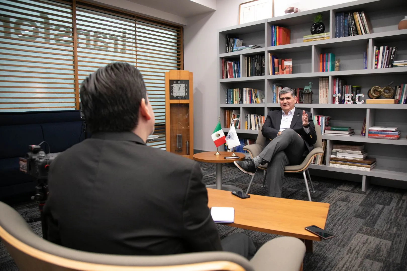 David Garza Salazar, en entrevista con CONECTA.  