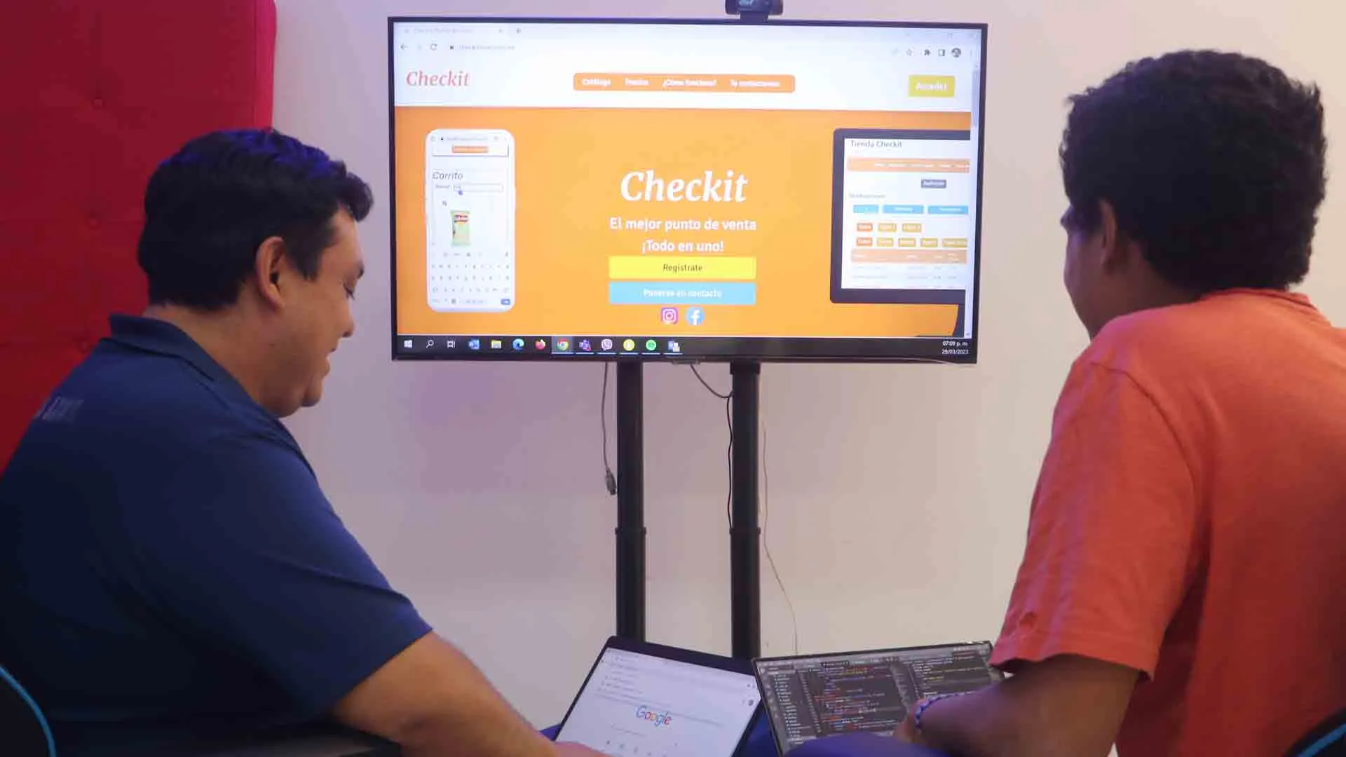 Check it aplicaci&oacute;n para emprendedores 