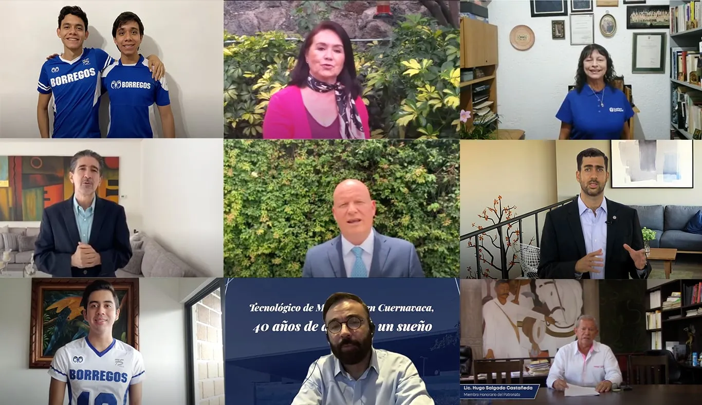 Tec de Monterrey campus Cuernavaca celebra sus 40 a&ntilde;os en un evento online