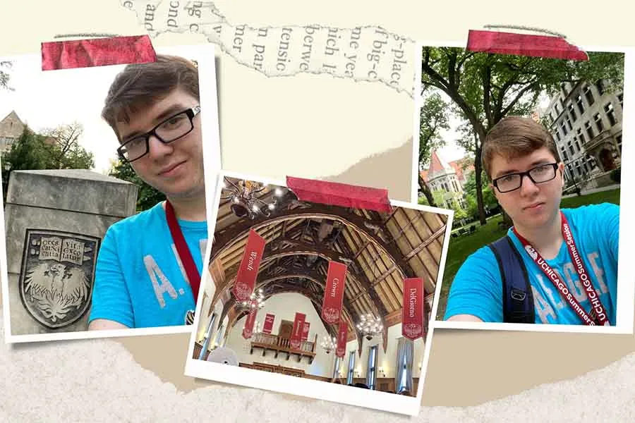 Humberto explorando Chicago durante su semana de inmersi&oacute;n.