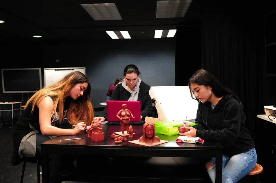 Alumnas de Animaci&oacute;n y Arte Digital (LAD) del Tec Guadalajara durante sus pr&aacute;cticas