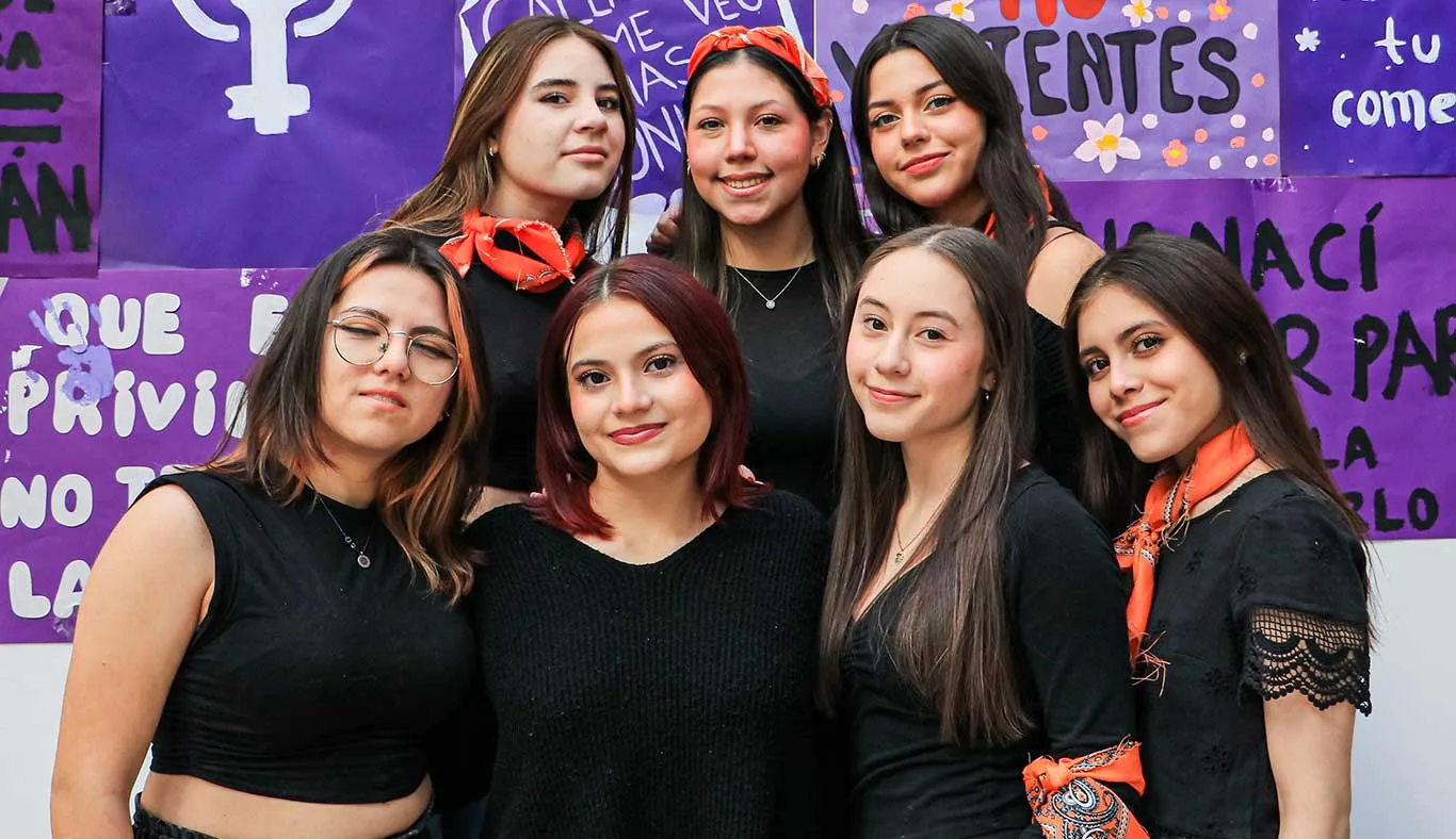 Blanca Ortega, mesa de grupos en PrepaTec Ciudad Ju&aacute;rez 