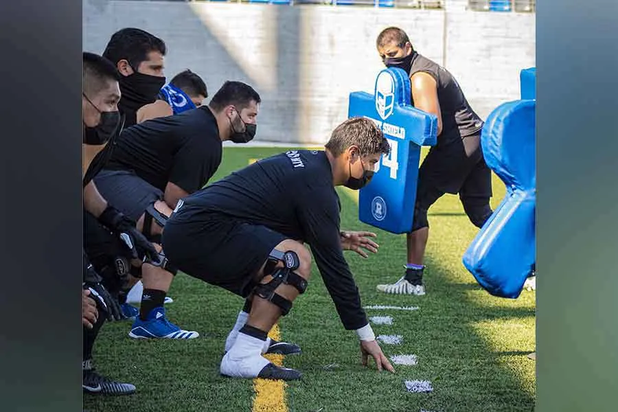 Los Borregos Salvajes han entrenado desde finales de mayo para la temporada que est&aacute; por comenzar. 