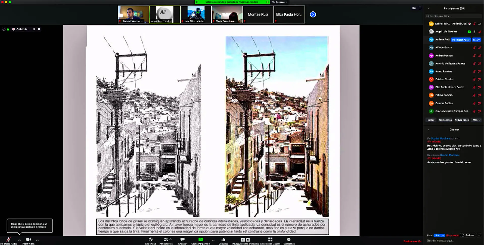 Taller de dibujo a mano como herramienta de pensamiento para el proyecto de arquitectura con &Aacute;ngel Luis Tendero