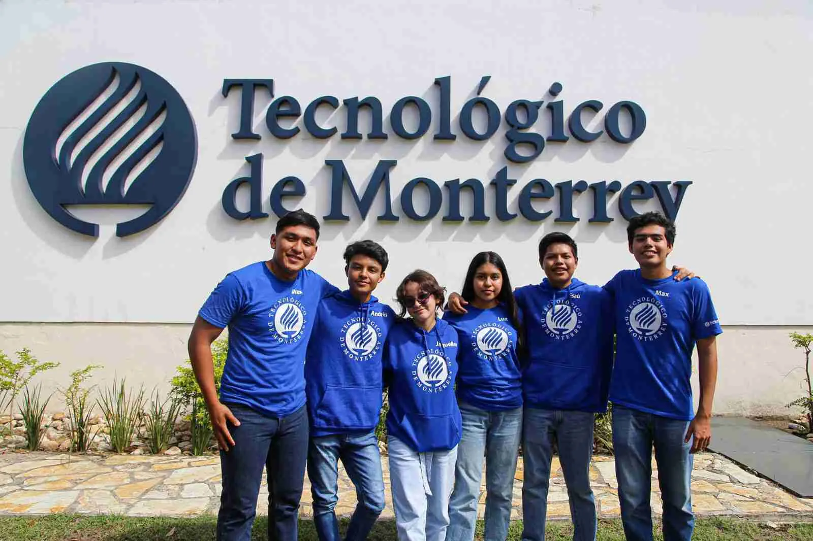 Los seis L&iacute;deres del Ma&ntilde;ana de Tec campus Tampico