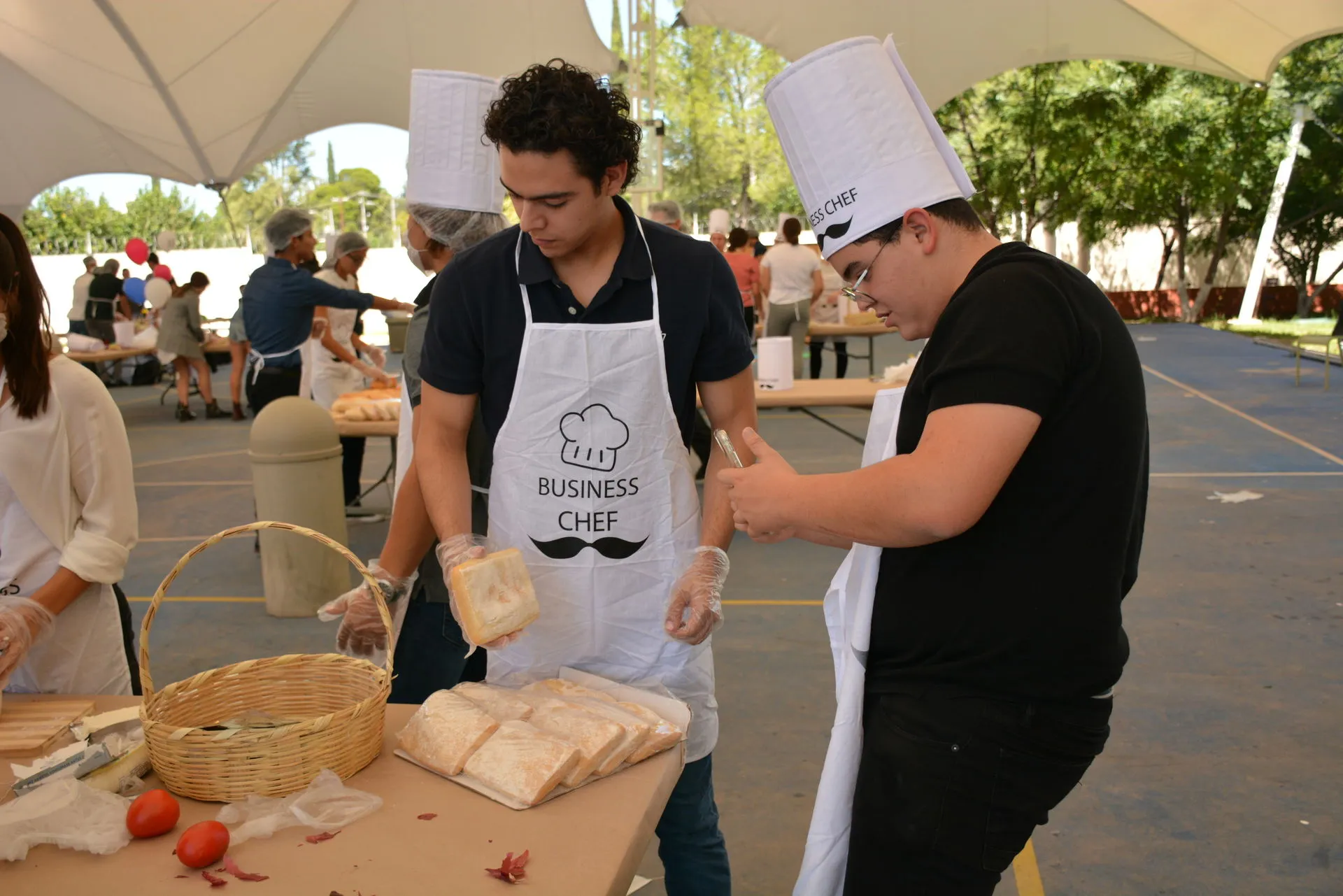 Concurso de MasterChef en el t&oacute;pico de negocios. 
