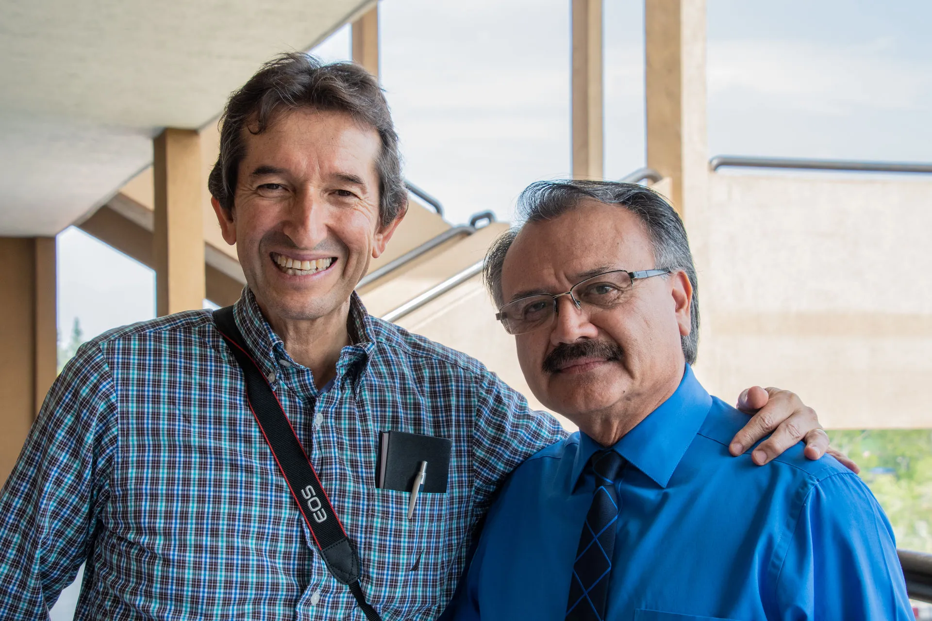 Jorge Castellanos y V&iacute;ctor Manuel Lu&eacute;vanos