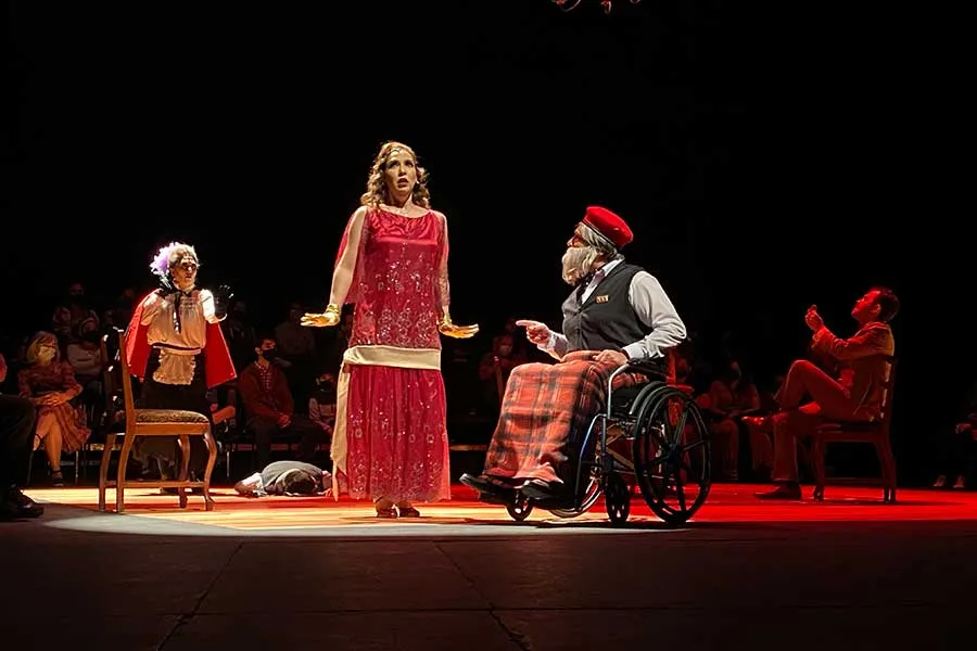 Por primera vez se present&oacute; una obra con actores EXATEC