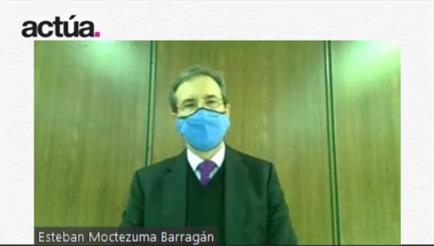 Esteban Moctezuma, secretario de Educación Pública.