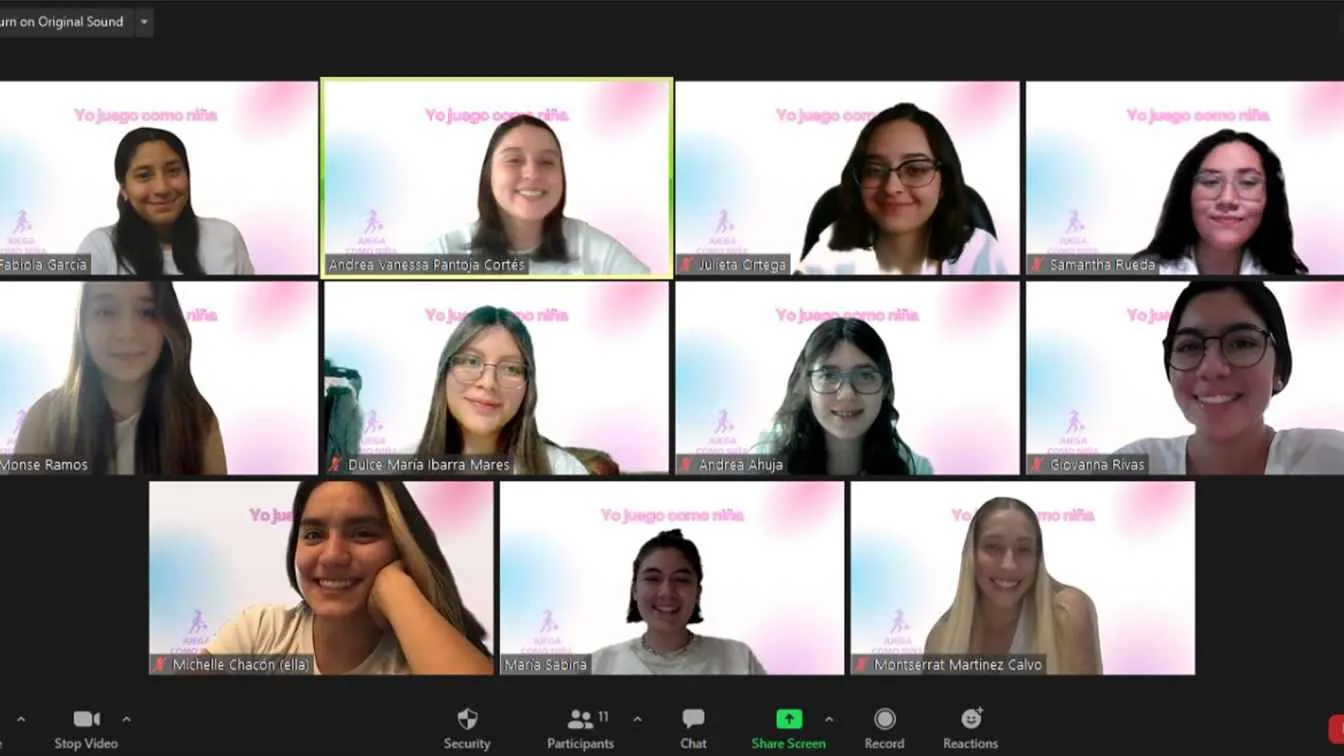 Girl Up Borregas Le&oacute;n es el grupo estudiantil de Vanessa.