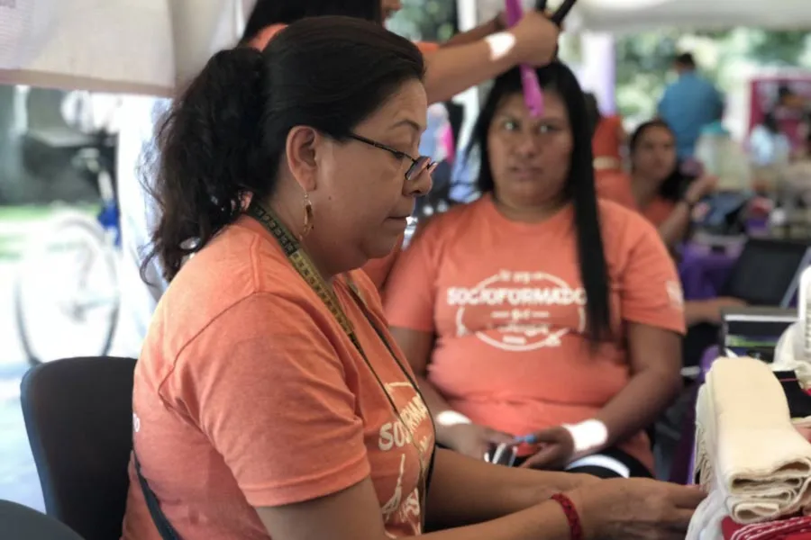 Himelda se capacit&oacute; a trav&eacute;s del proyecto RETO4MIL.