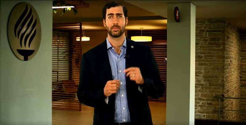 Juan Pablo Murra, Rector de Profesional y Posgrado en su mensaje en la Bienvenida a Padres de Familia