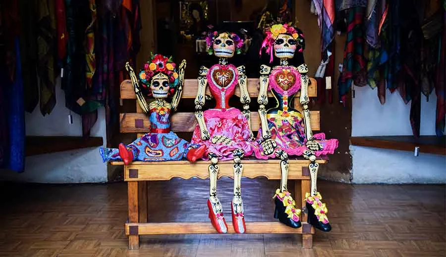 Literatura d&iacute;a de muertos a trav&eacute;s de festividades
