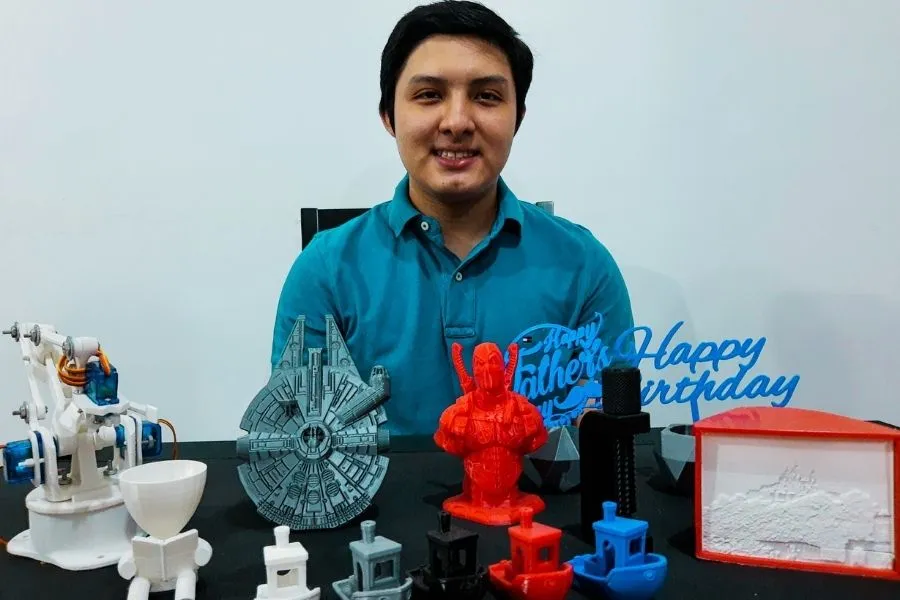 Productos que Fabio ha diseñado con la impresión 3D 