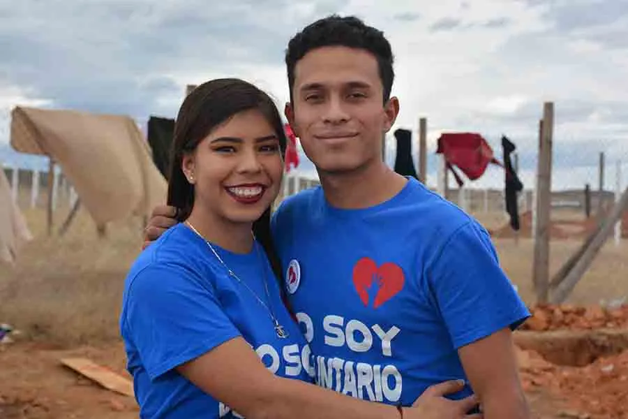 Karla y Pa&uacute;l iniciadores de Yo soy voluntario