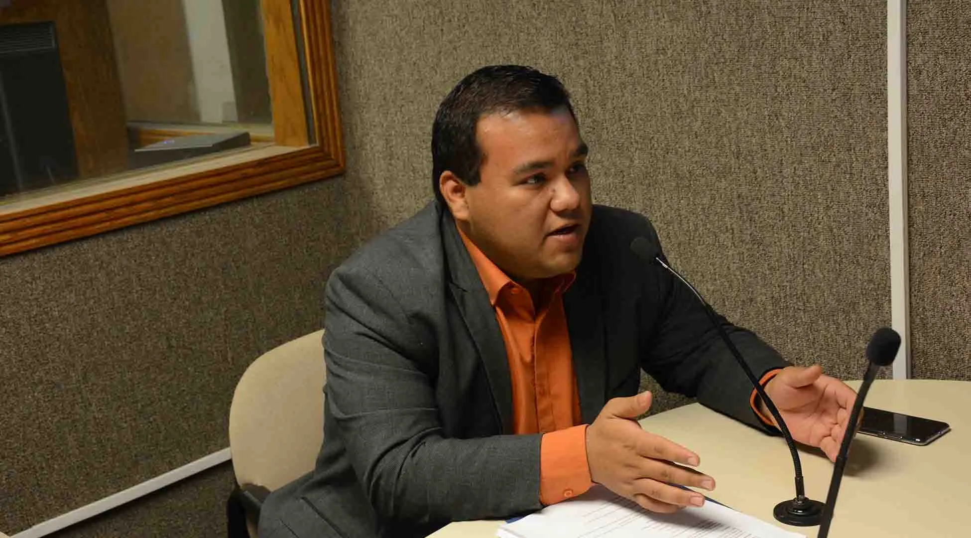 Brandon Quintana coordinador local de Voz de las V&iacute;ctimas