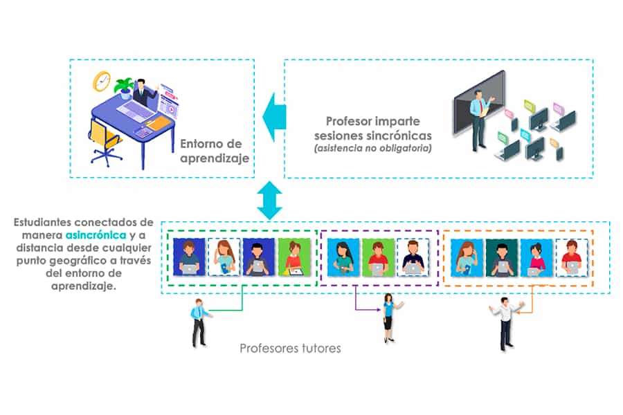 Diagrama Curso en l&iacute;nea