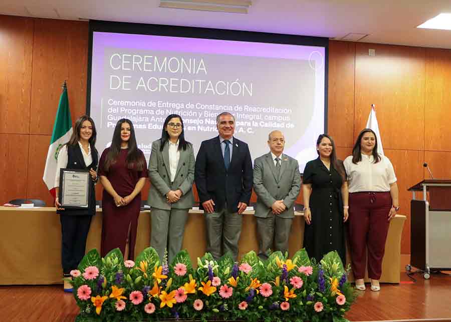 Acreditación CONCAPREN a la licenciatura de Nutrición y Bienestar Integral del Tec Guadalajara.