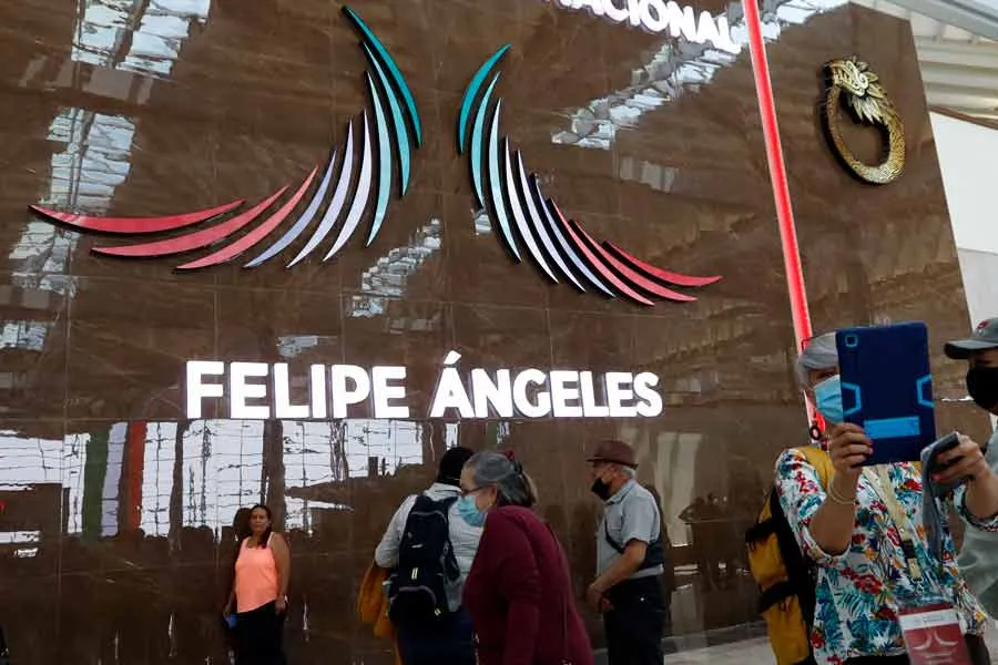 El Aeropuerto Internacional Felipe &Aacute;ngeles fue una de las obras insignia inauguradas por el gobierno en 2022.