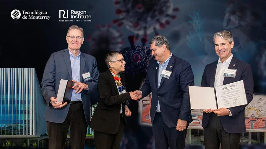  El Tec de Monterrey firm&oacute; un acuerdo con Ragon Institute of Mass General, MIT and Harvard