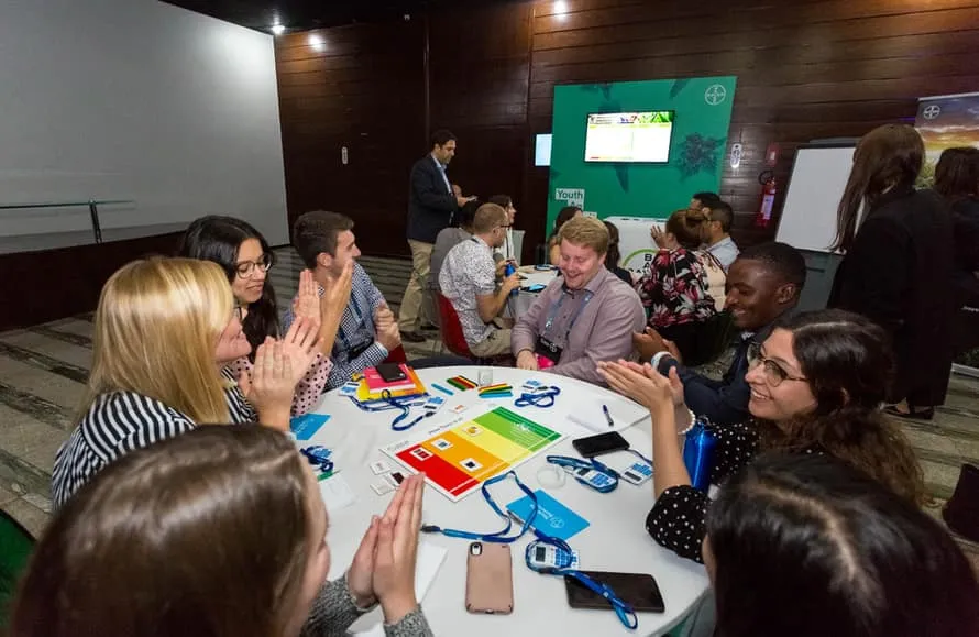 Alumna l&iacute;der en biotecnolog&iacute;a participa en Youth Ag Summit de Bayer 2019