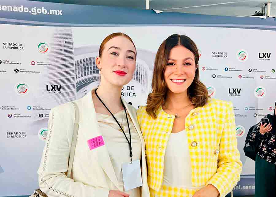 Alumna de Tec Guadalajara present&oacute; propuesta en el senado de la rep&uacute;blica.