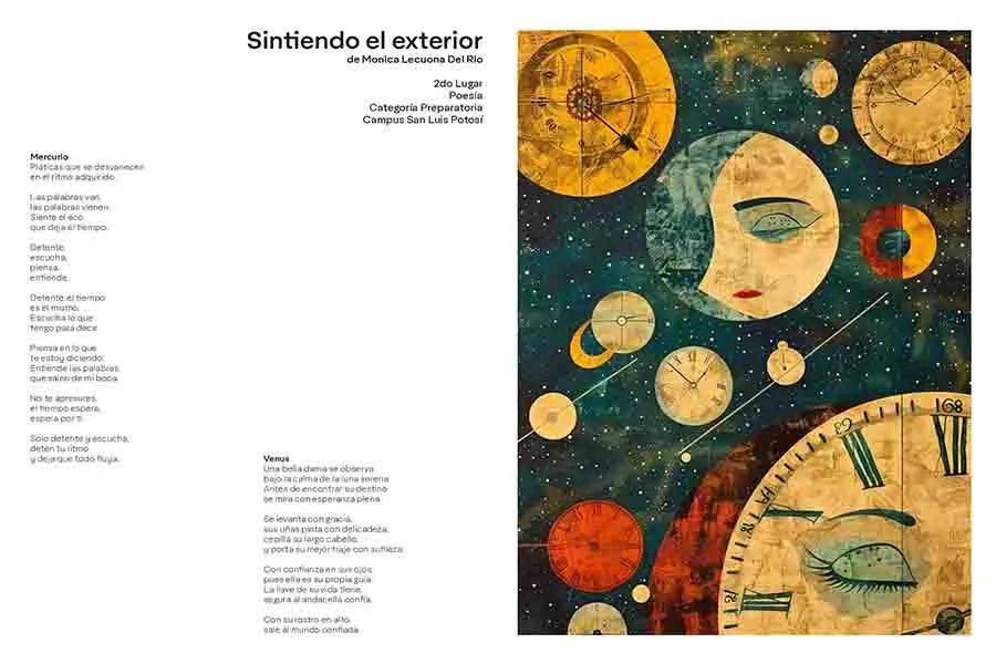 El poemario de Monica logr&oacute; ganar el segundo lugar en su categor&iacute;a.