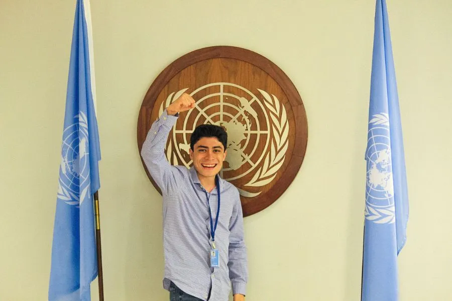 Estudiante Tec represent&oacute; a j&oacute;venes en foro de sustentabilidad de la ONU