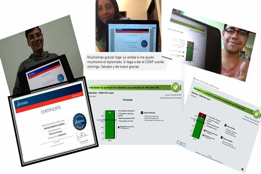 Alumnos que obtuvieron la certificaci&oacute;n