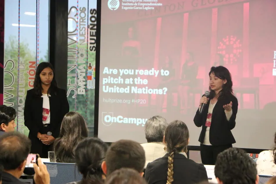 Alumnos del Tec GDL representan a M&eacute;xico en competencia Hult Prize con proyecto para transformar sargazo