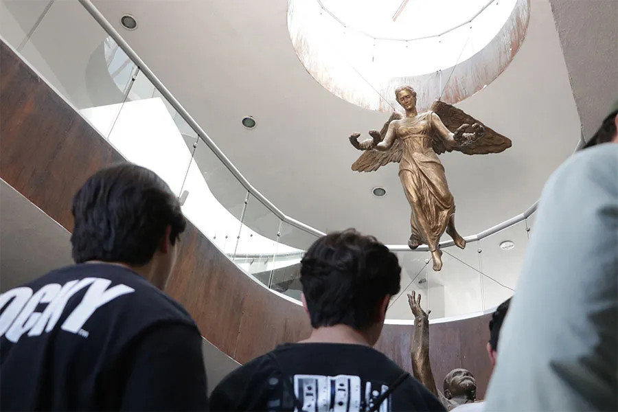 Alumnos PrepaTec Obreg&oacute;n en su visita al Tribunal Electoral del Estado