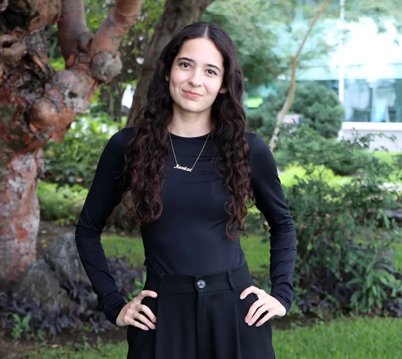 Arantxa Miranda, alumna de quinto semestre de la Licenciatura en Finanzas (LAF) del Tecnol&oacute;gico de Monterrey, Campus Cuernavaca fue seleccionada para participar en la estancia profesional Cl&iacute;nica Fondo BBVA-Tec.
