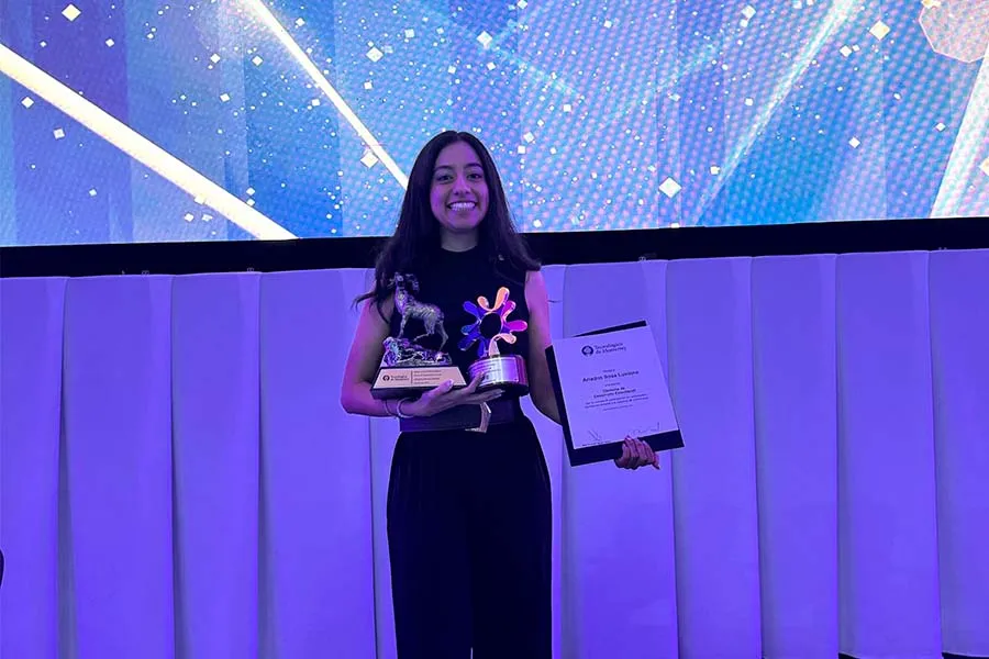 Ariadna Sosa, estudiante del a&ntilde;o