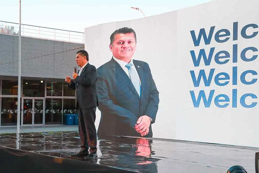 Armando Bahena en el 15 aniversario del Parque Ori&oacute;n del Tec