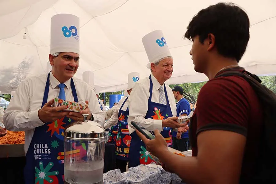 Autoridades de la instituci&oacute;n se sumaron a la Celebraci&oacute;n Estudiantil en el campus Monterrey.