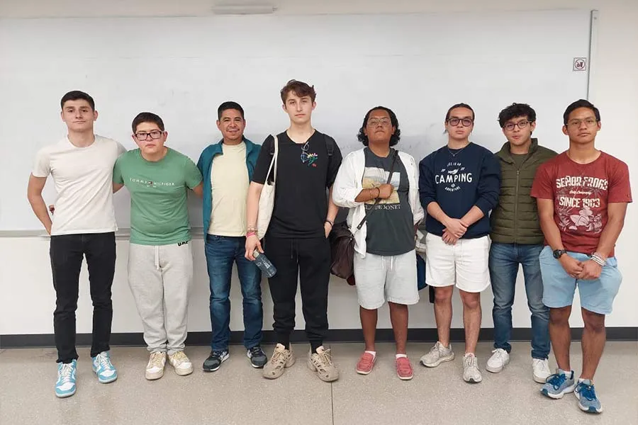 Concursantes de campus Ciudad de M&eacute;xico de Calculus Open 2024. 