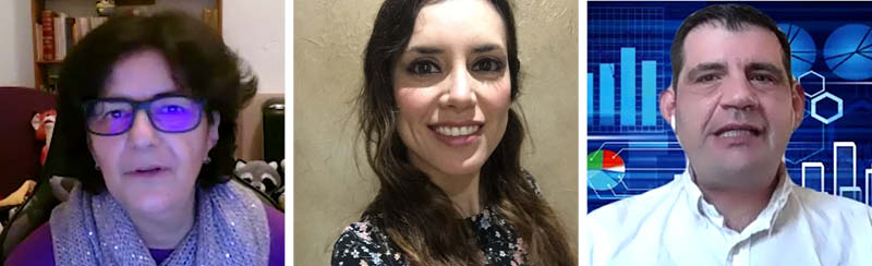 Ana María Alvarado, Fabiola Ayala y Jesús David Morales fueron reconocidos destacar en la calificación de opinión de los alumnos.