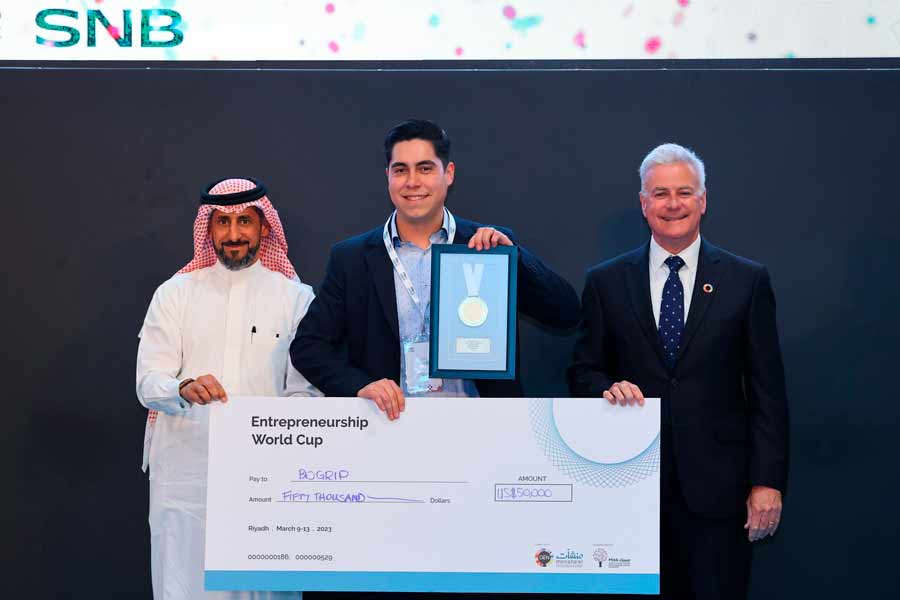 BioGrip fue la startup ganadora en la categor&iacute;a Tech + Space