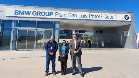 El equipo del Tec de Monterrey en BMW Group San Luis Potos&iacute;