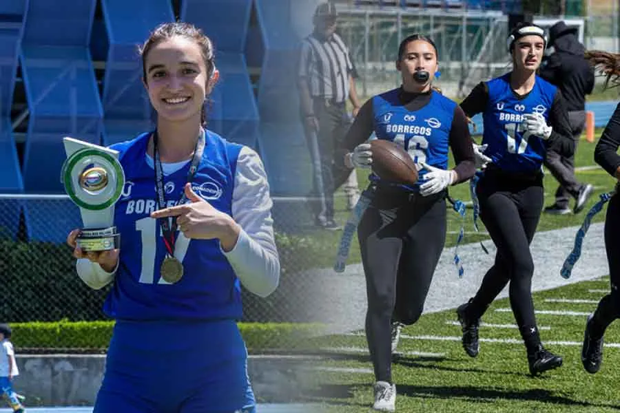 Borregos Santa Fe, bicampeonas nacionales de flag football juvenil