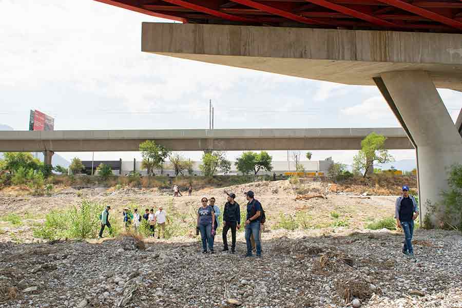 El urbanista Sebastián Monsalve conoció de cerca del Río Santa Catarina.