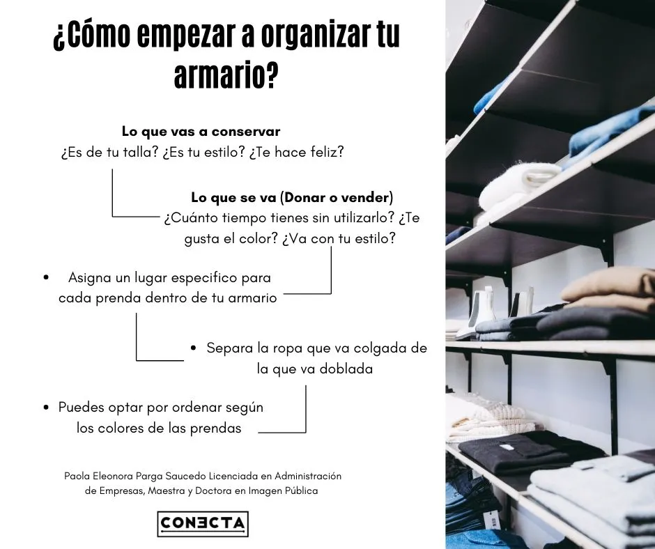 Organiza y optimiza tu armario seg&uacute;n la doctora Paola Parga 