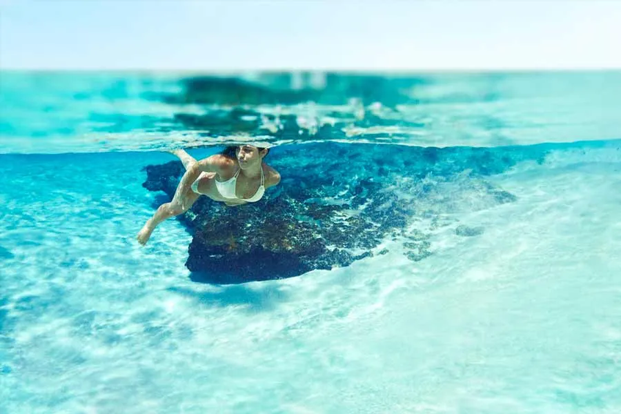 La EXATEC ha incursionado en documentales y series de televisi&oacute;n como modelo de apnea.