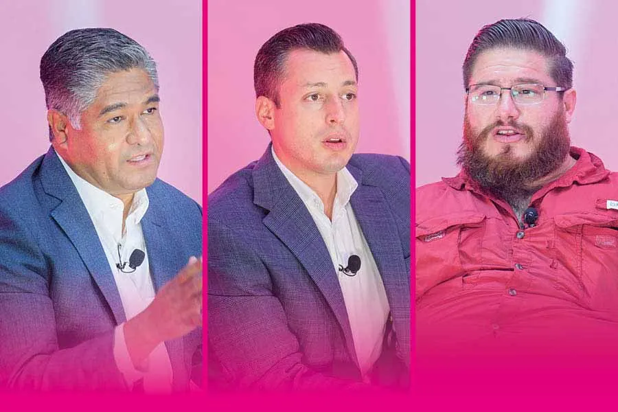 Candidatos a la alcald&iacute;a de MTY en Foro Act&uacute;a 2021