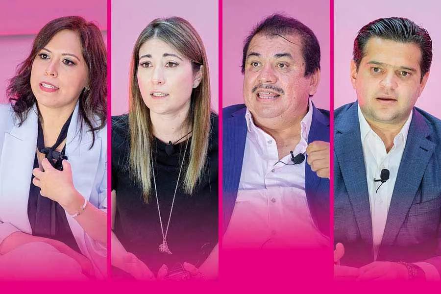 Candidatos y candidatas a la alcald&iacute;a de SPGG en Foro Act&uacute;a 2021