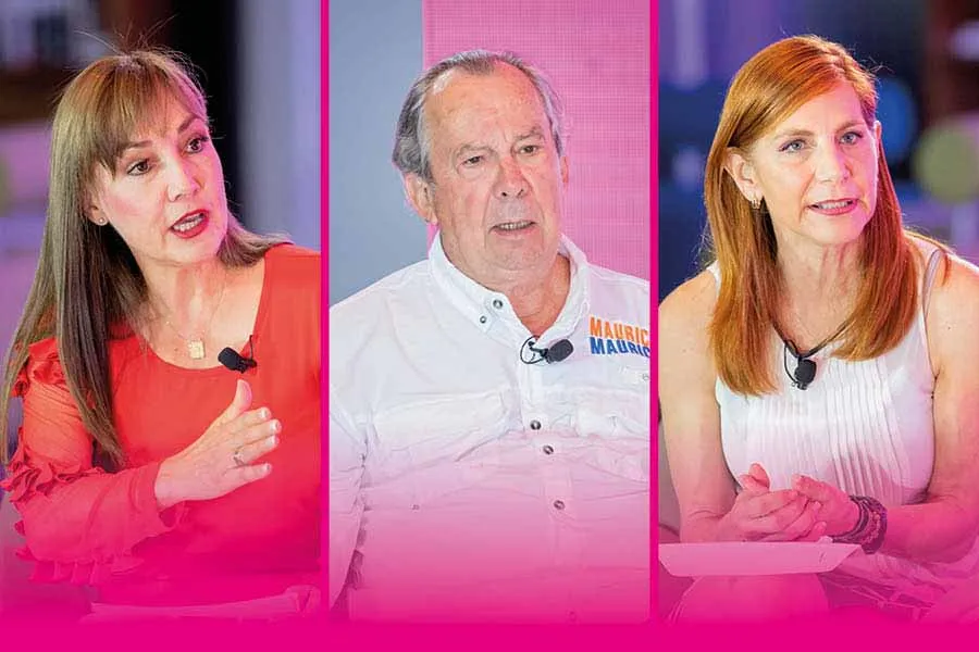 Candidatos y candidatas a la alcald&iacute;a de SPGG en Foro Act&uacute;a 2021