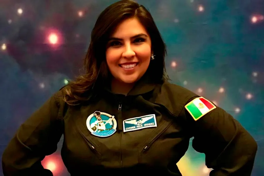 Carmen F&eacute;lix, panel mujeres en el espacio