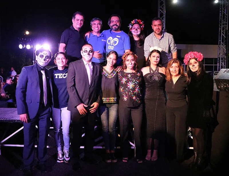 La PrepaTec celebr&oacute; el tradicional D&iacute;a de Muertos en el noveno festival Omeyoc&aacute;n 2022 en el Tec campus Cuernavaca