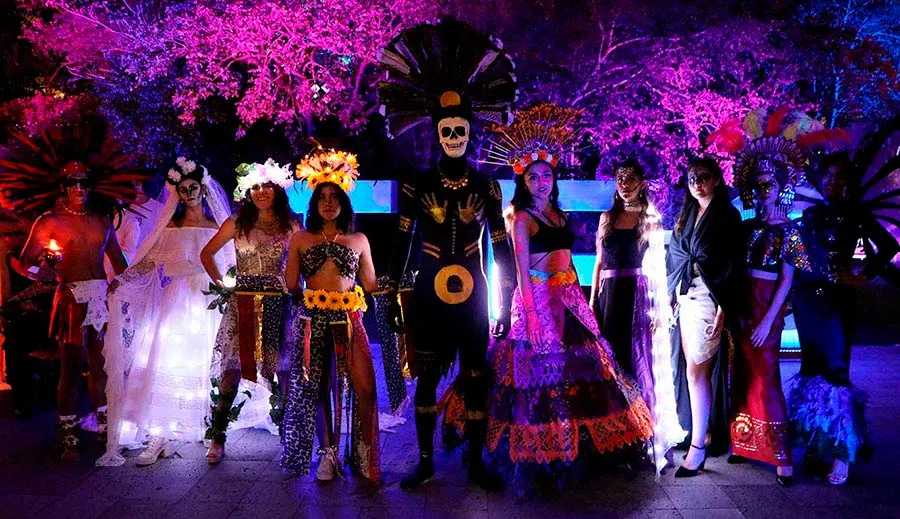 La PrepaTec celebr&oacute; el tradicional D&iacute;a de Muertos en el noveno festival Omeyoc&aacute;n 2022 en el Tec campus Cuernavaca