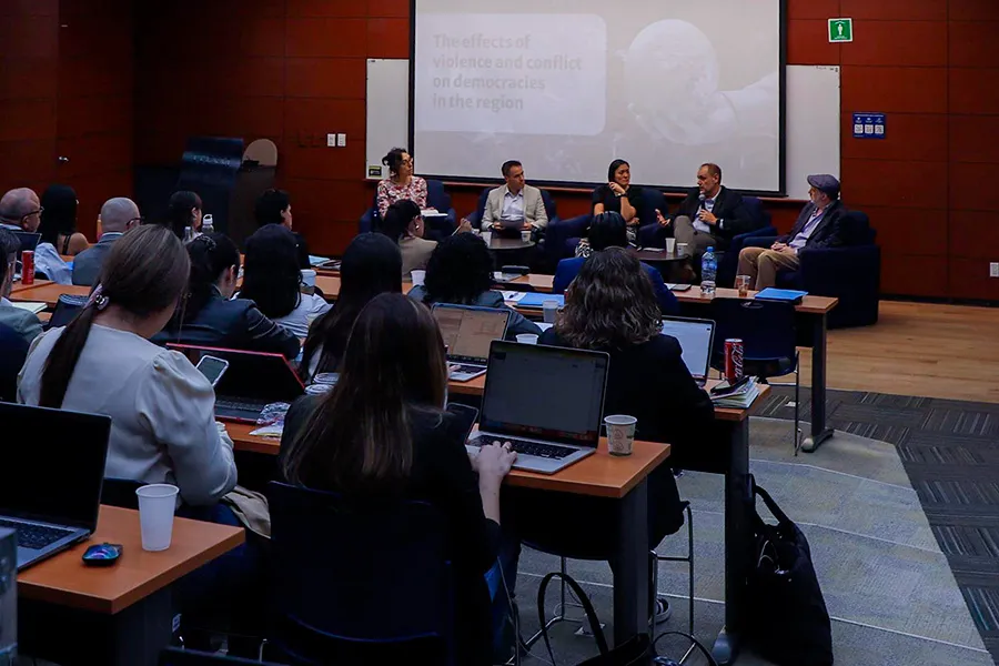 La Tercera Conferencia Anual de Ciencia Pol&iacute;tica en el Tec campus Estado de M&eacute;xico.